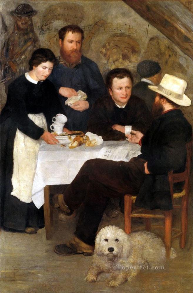 mother anthonys inn at marlotte Pierre Auguste Renoir Oil Paintings